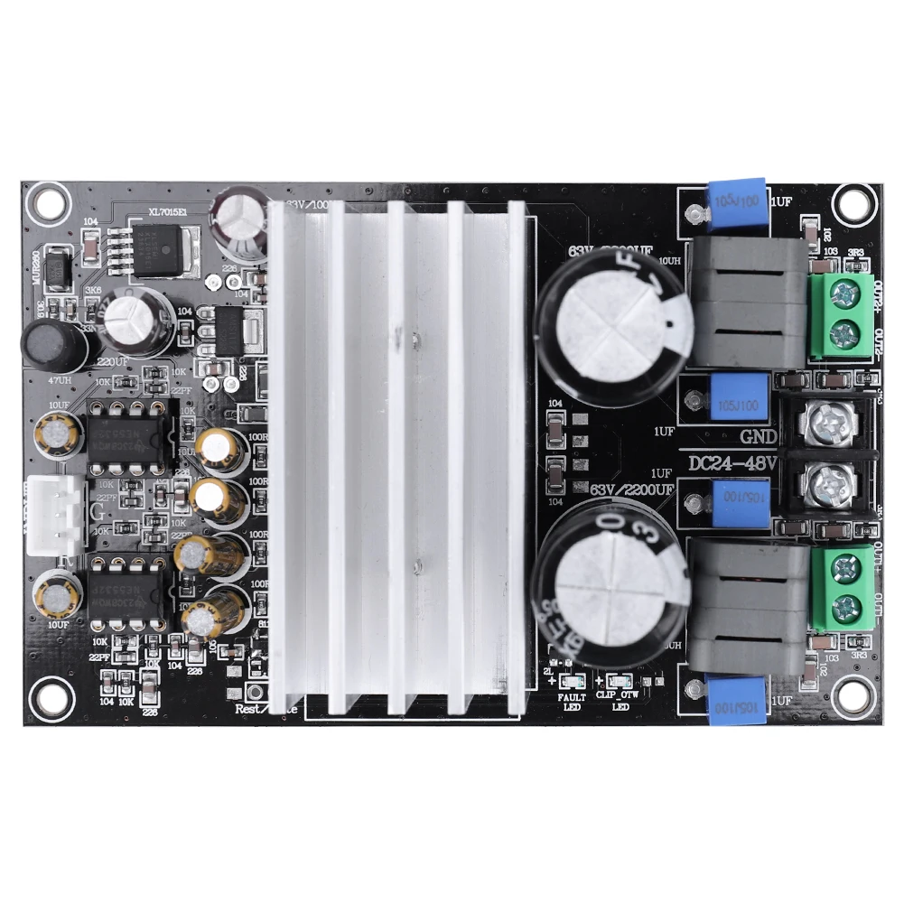 TPA3255 Audio Power Amplifier Board DC 24-48V Audio Amplifier Output Module 2.0 Channel Digital Amplify Module for Class-D Audio