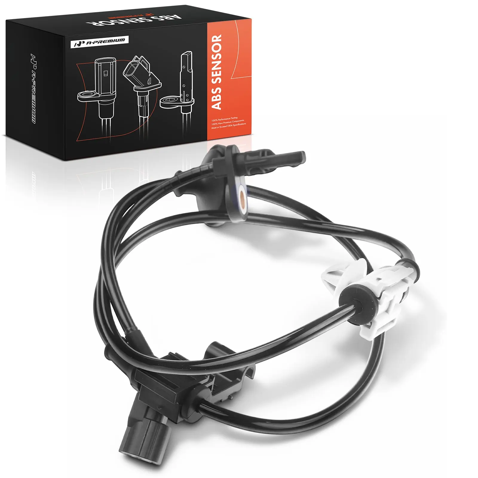 A-Premium Front Driver Side ABS Wheel Speed Sensor for Honda Odyssey 2007-2010