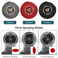 220V 800W High Power Electric Paint Sprayer 900ML Spray Gun Adjustable Nozzle Household Paint Sprayer Flow Control Airbrush