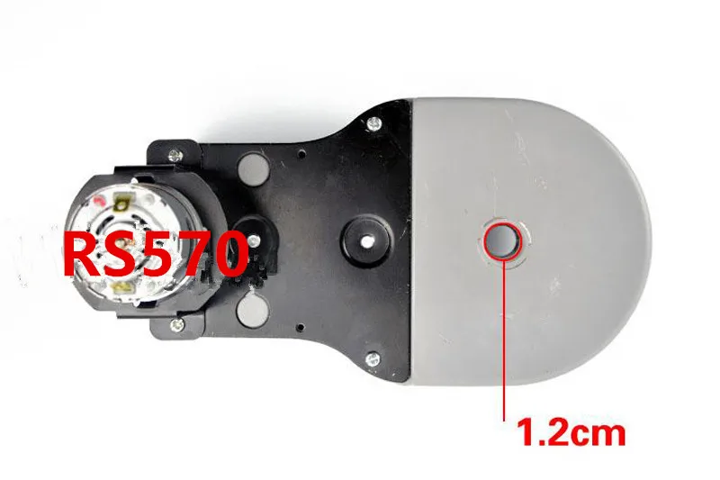 Ultra-powerful RS570 dc motor gearbox,Children's electric car power gearbox,high torque motor for kid's vehicle