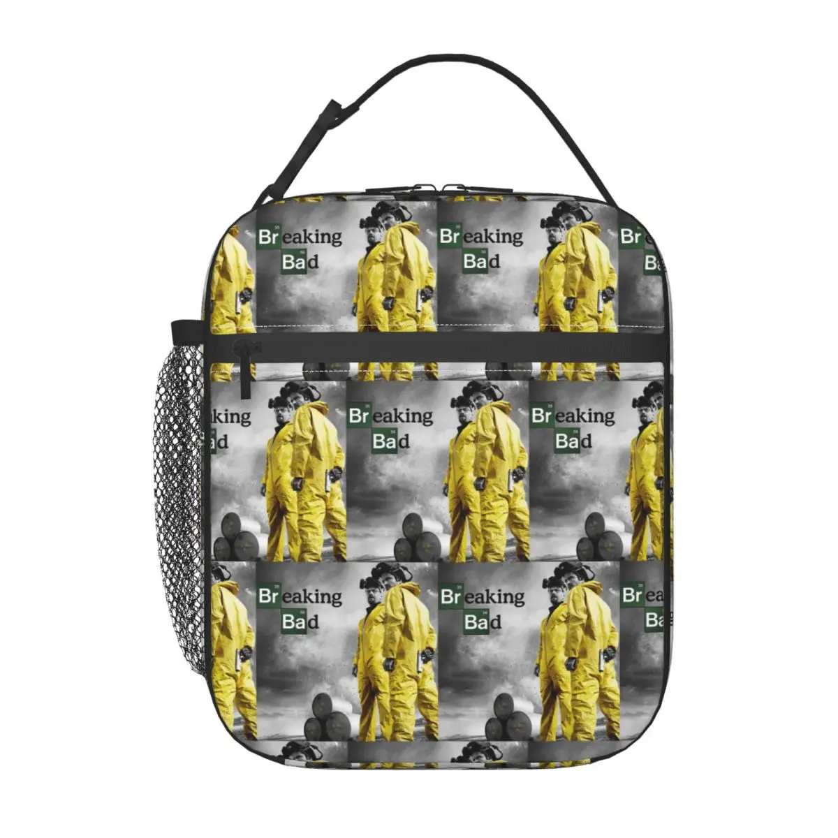 Heisenberg I Am The Danger Breaking Bad Walter White Insulated Lunch Bag Women Kids Portable Food Boxes Thermal Lunch Box Tote