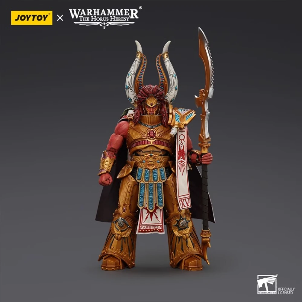 JOYTOY Action Figures 1/18 Warhammer 40K Thousand Sons Magnus The Red Primarch of The XVth Legion Collection Model Toys for Gift