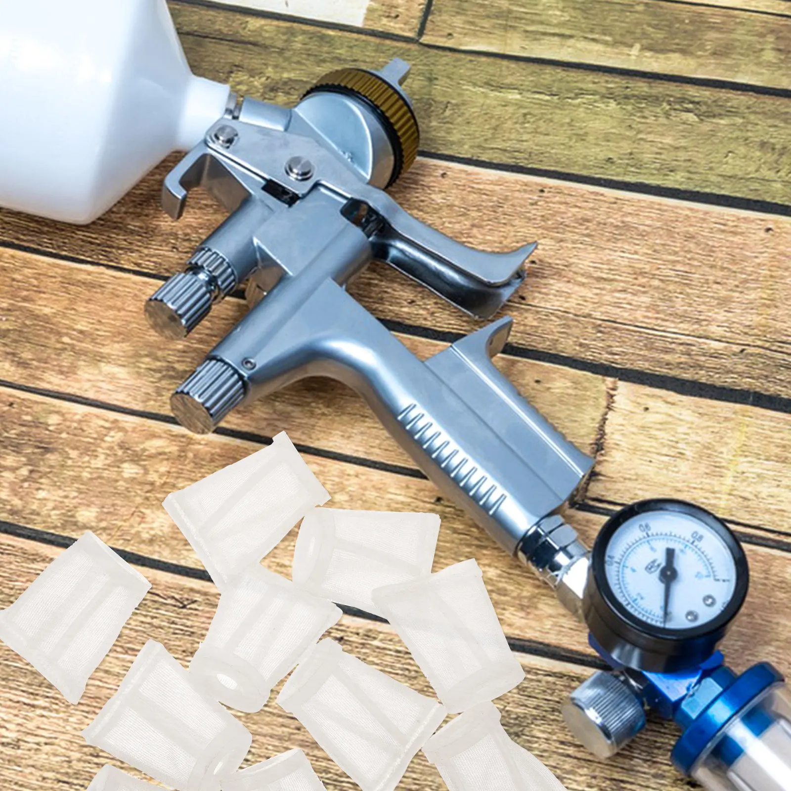 

10Pcs Airless Sprayer Filter High Precision Fine Mesh Paint Sprayer Accessories Replacement Filter for Home Project Floor