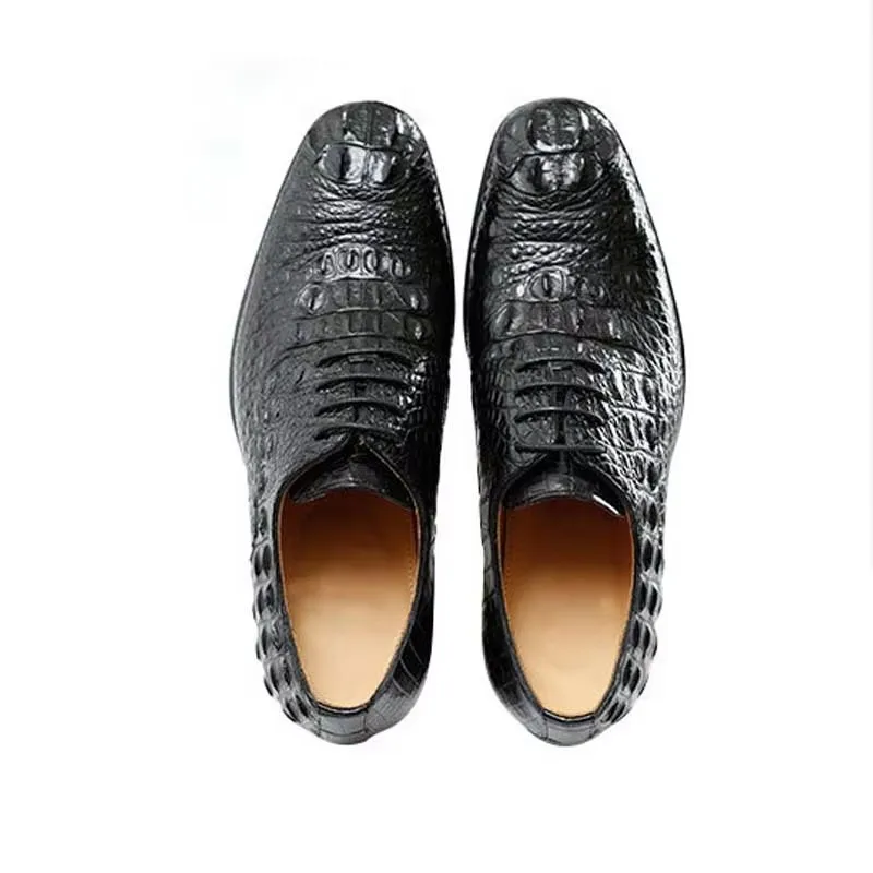 ourui new Men shoes lace-up  business  formal men shoes shoes Men crocodile shoes