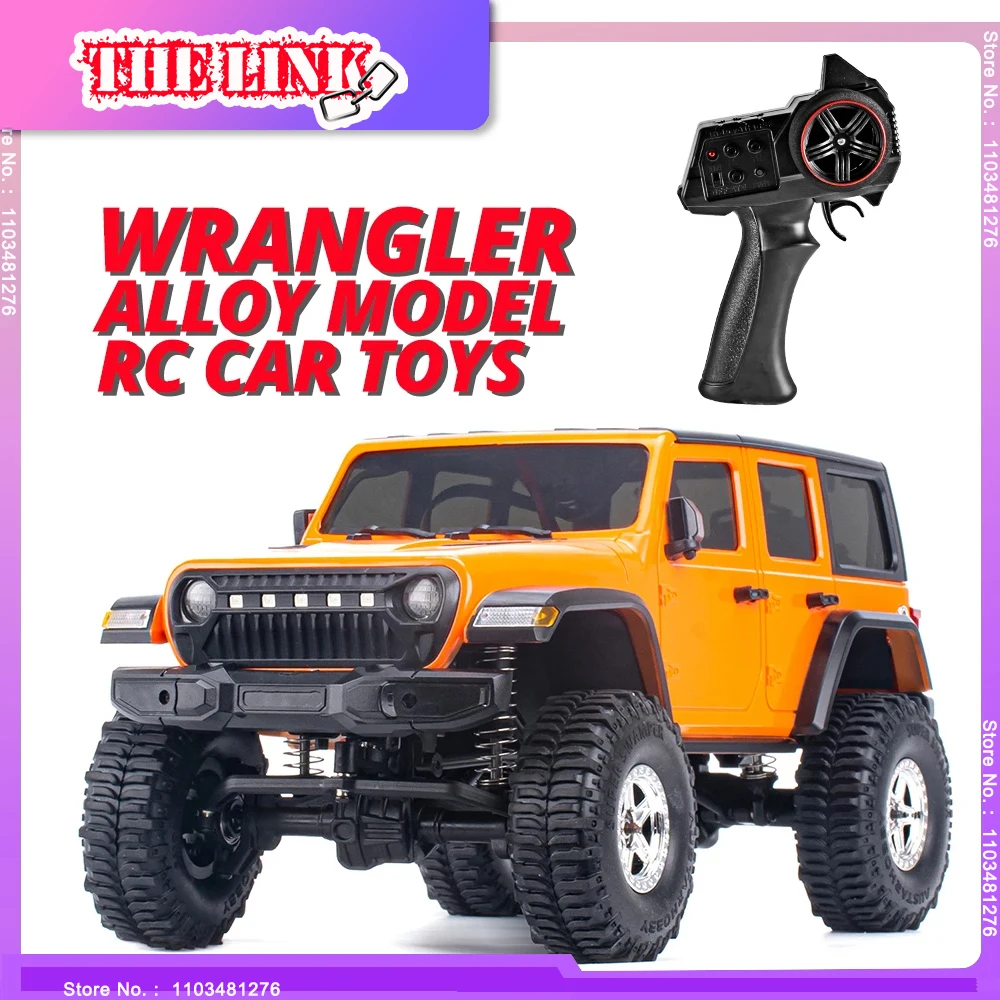 

1/18 Wrangler Alloy Model AX-8560 RC Car Toys 2.4Ghz Remote Control 4x4 Off-Road Climbing Drift Vehicles Kids Boys Adults Gifts