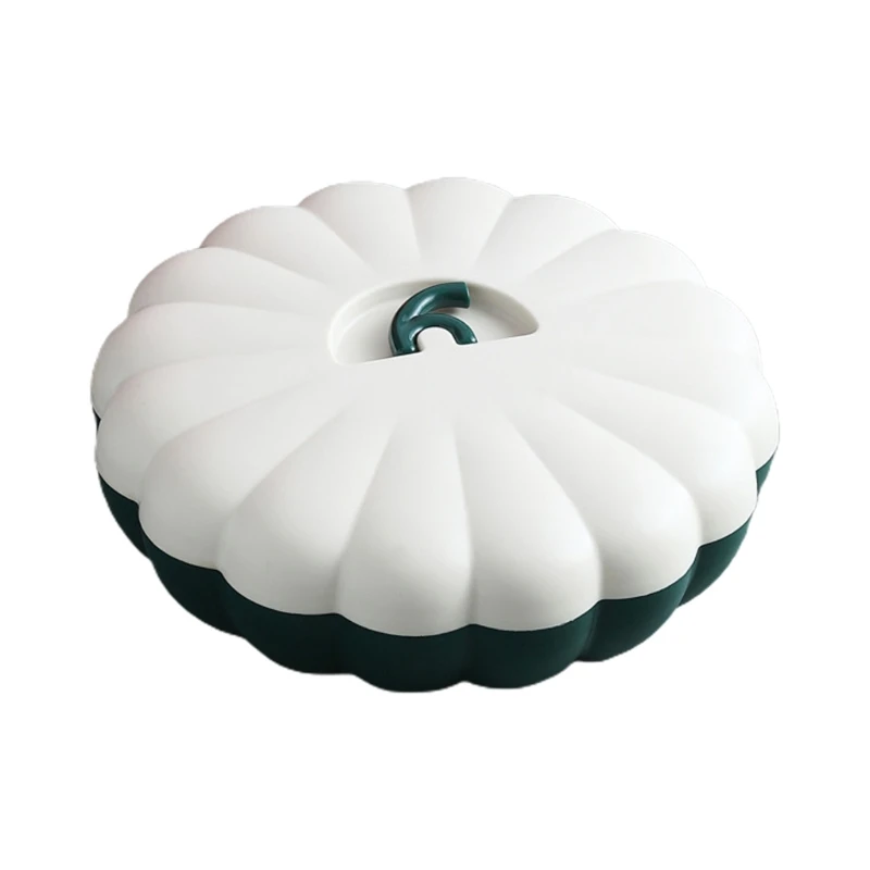 Pumpkin Candy Storage Box with Toothstick Holder Chocolate Candy Cookies Case