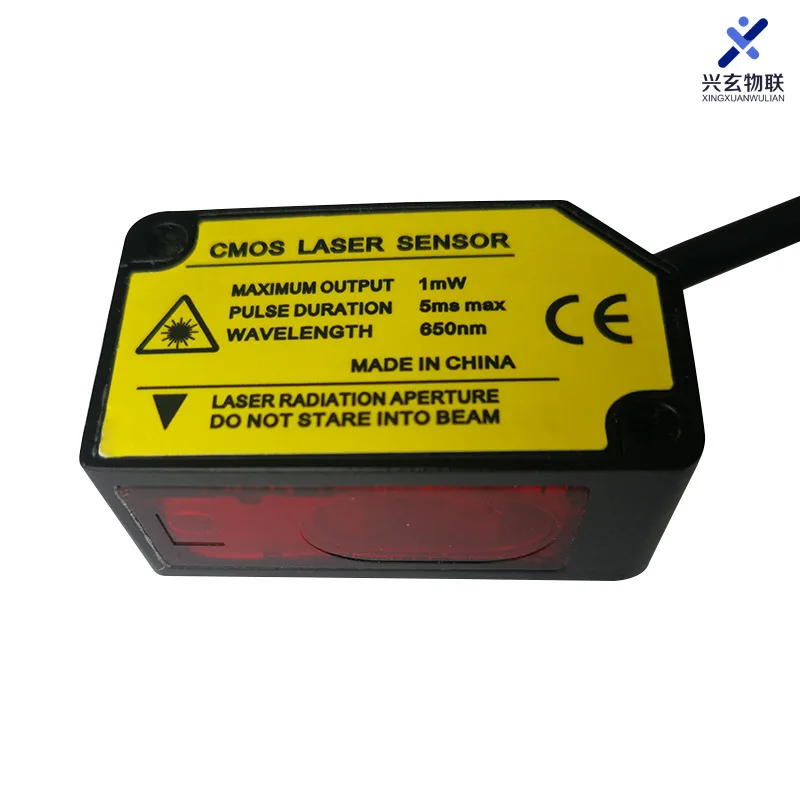 High precision switch analog laser displacement ranging sensor for measuring distance, near distance, thickness, height sensor