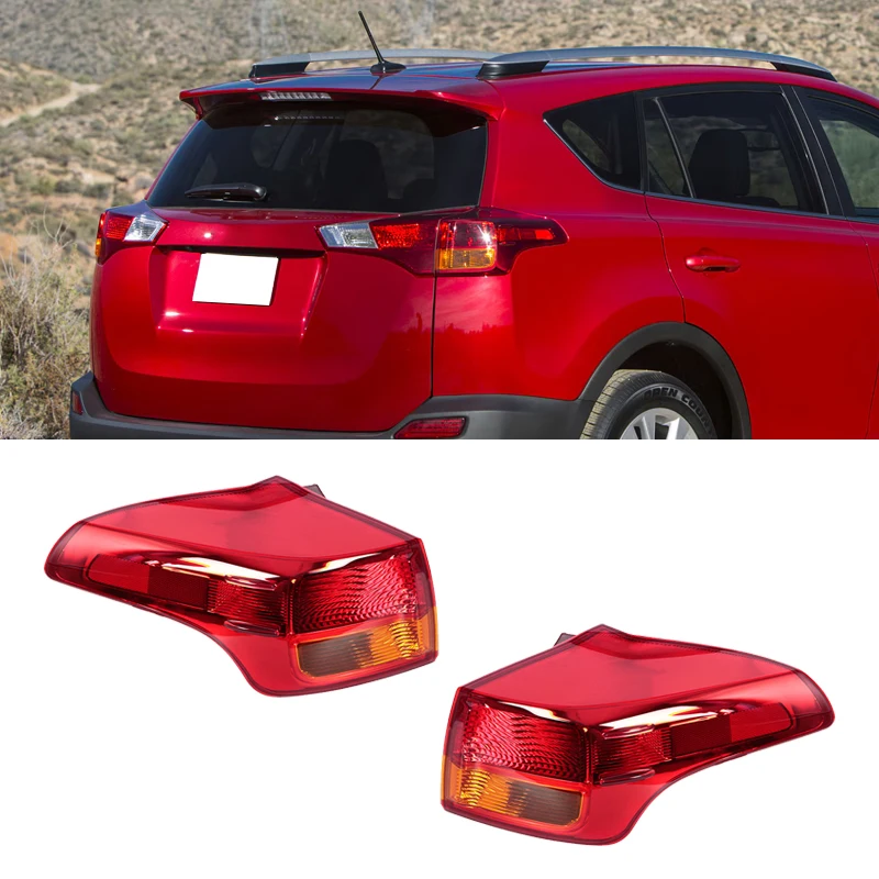 

Car LED Taillights For Toyota Rav4 2013 2014 2015 Turn Lights Reverse Lights Brake Lights Warning Flashing Lights Driving Lights