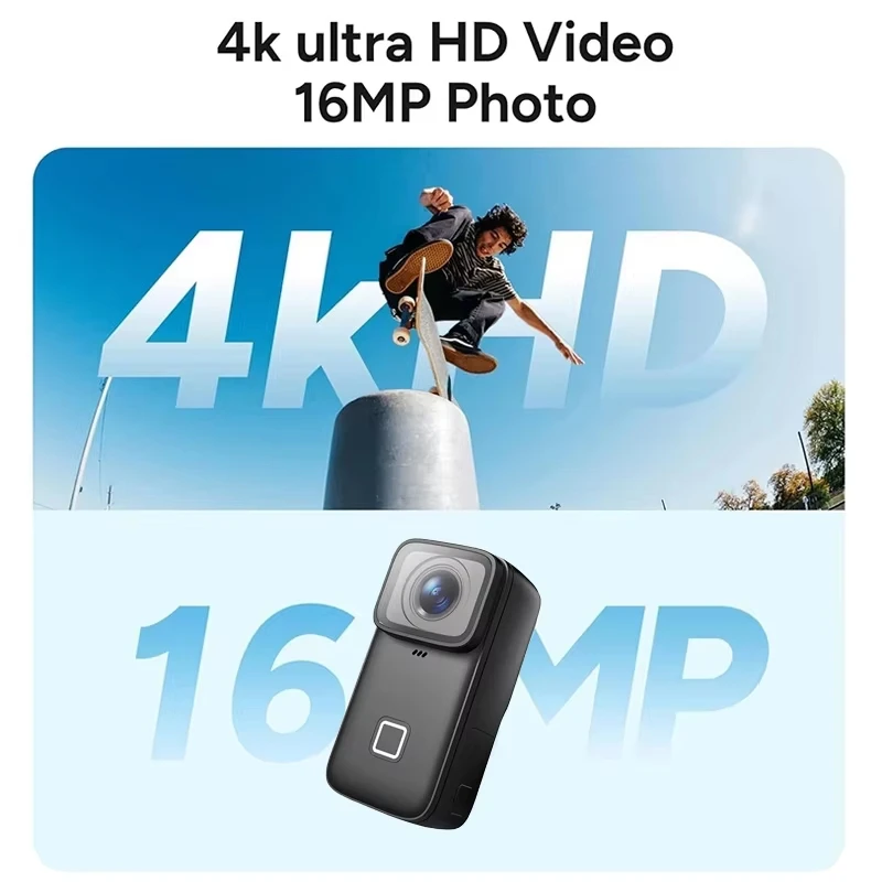 SJCAM-C200 Pro 4K Outdoor Sports Travel Recorder,POV,Loop Recording,1.3
