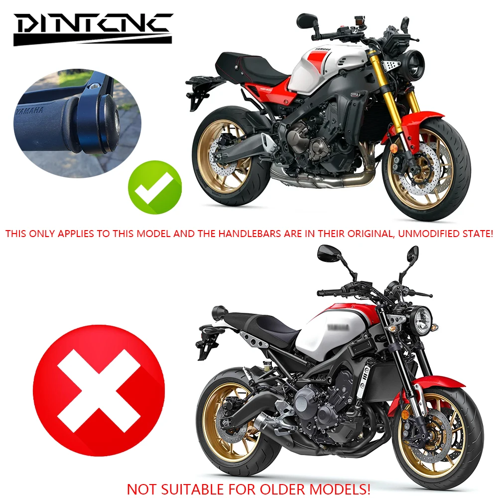 YAMAHA XSR900 ミラー 左右セット For YAMAHA XSR900 2022-2024 Handlebar End Mirror Rotatable Shrink