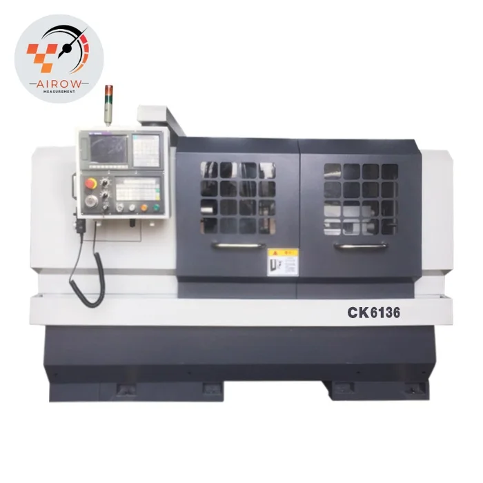 Torno CNC Industrial de Metal Ariow CK6136X1500, Torno CNC Horizontal de Bancada Plana, Venta Directa de Fábrica