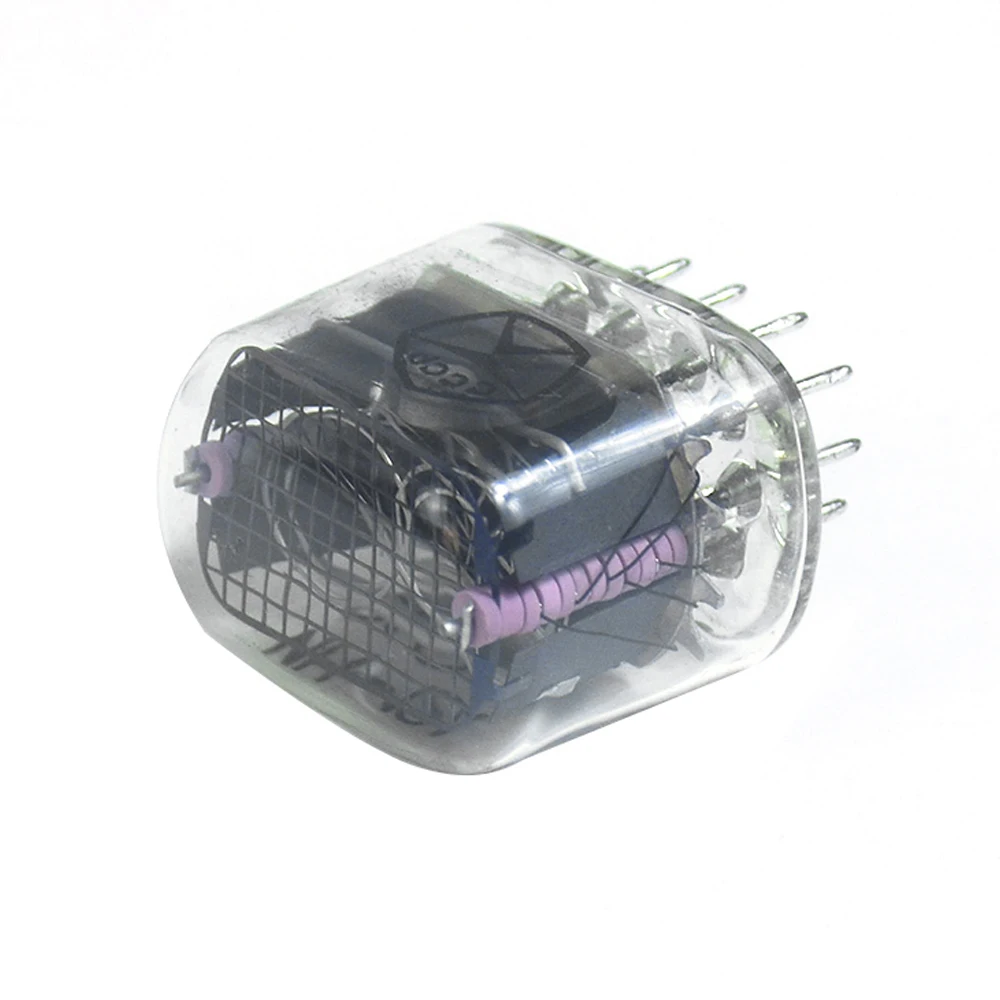 หลอดนิกซี่ IN-12 IN12 จำนวน 1 ชิ้น พร้อมจุดทศนิยม สำหรับนาฬิกาหลอดนิกซี่ นาฬิกาเรืองแสง นาฬิกาดิจิตอล LED แบบ DIY