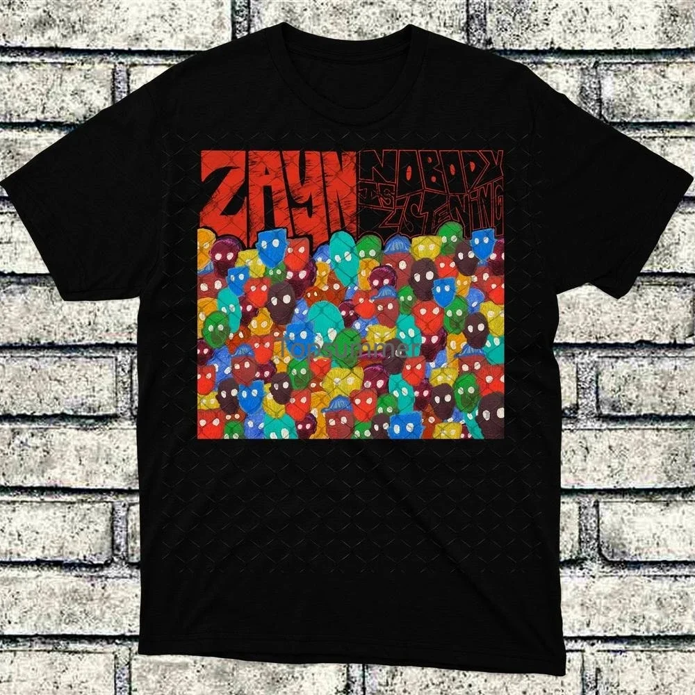 Zayn Malik Shirt Nobody Is Listening T Shirt Zayn Malik New Album 2021 Zayn Malik Vibez Classic Zm1(1)