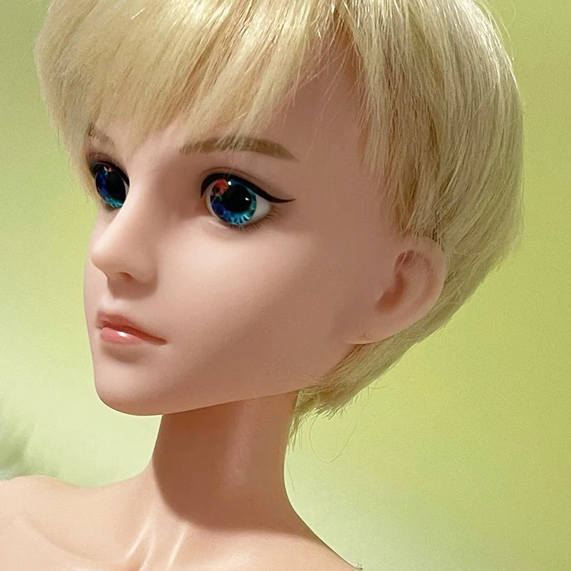 60cm Male BJD Doll 21 Joint Moveable Wigs or Makeup Doll Head or Whole Doll Kids Girls Doll Toy Gift