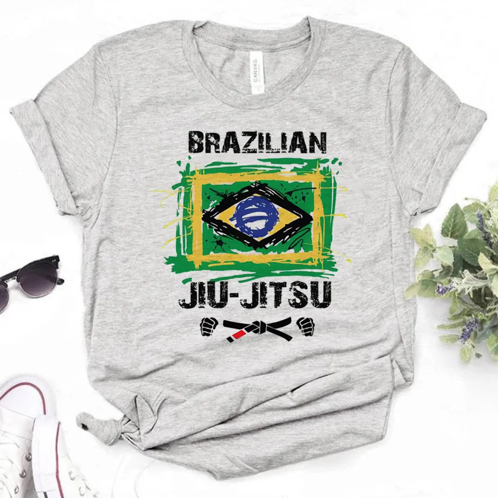 Bjj Jiu Jitsu t-shirts women graphic t shirt girl comic streetwear 2000s clothes