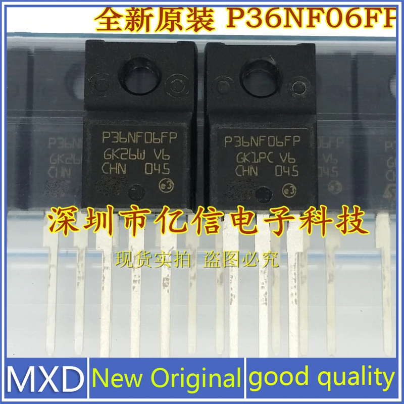5Pcs/Lot New Original P36NF06FP 36A60V Field Effect Mos Tube In Stock Good Quality