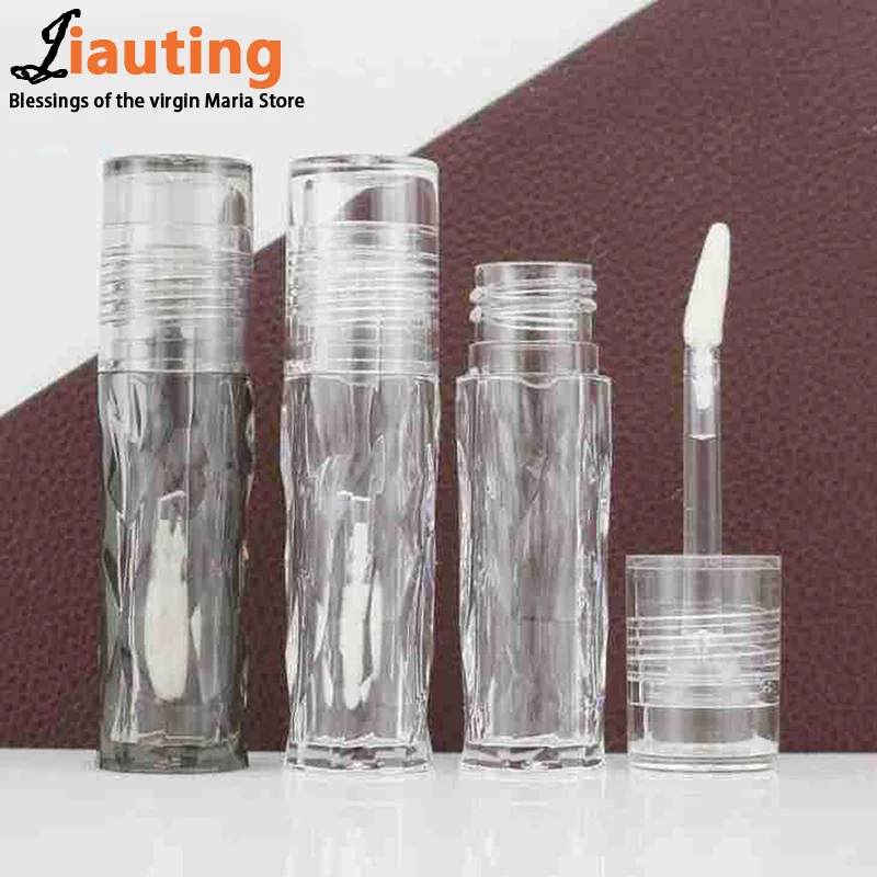 4.5ML Refillable Bottle Lip Glaze Empty Tube Lip Gloss Tube Lipstick Tube Lip Glaze Tube Eyelash Tube Thick Rod Travel Supplies