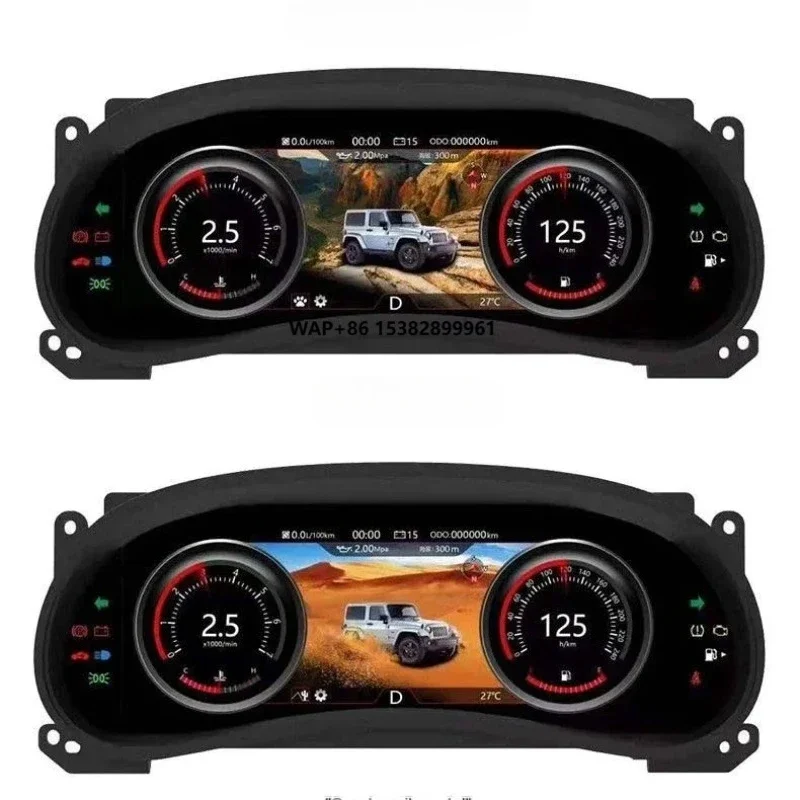 

Android 9.1 LCD Car Speed Meter for Patrol Y62 Oil Gauge Instrument Cluster Fuel Consumption Display