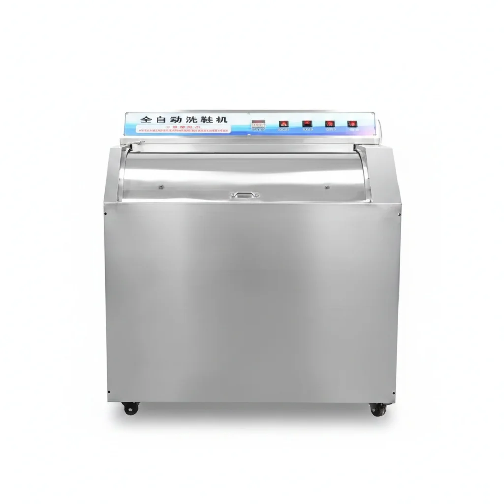 Automatic Commercial Shoe Washer, 15-20 Pairs, Industrial Washing Machine, 1.2kw 20A, Drying & Sterilizing Equipment