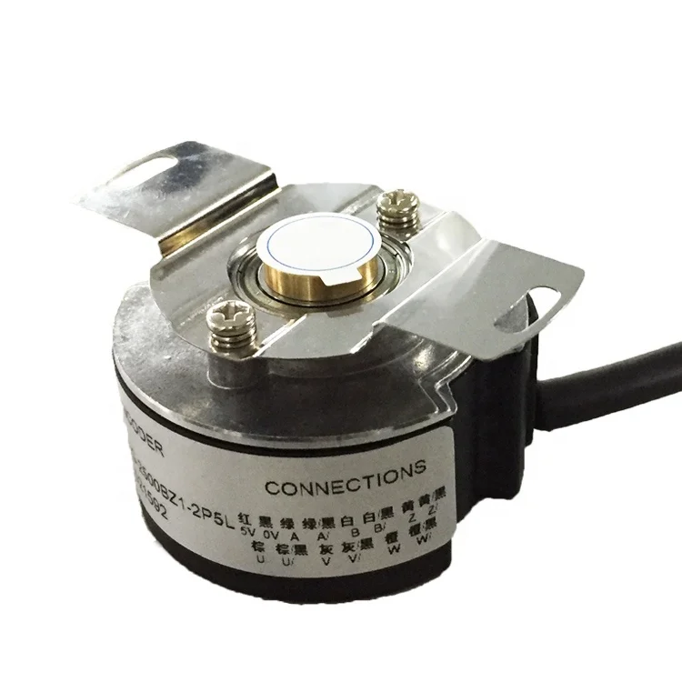 

K60 series hollow shaft rotary encoder 5V 1000 p/r 60mm incremental sensor encoder