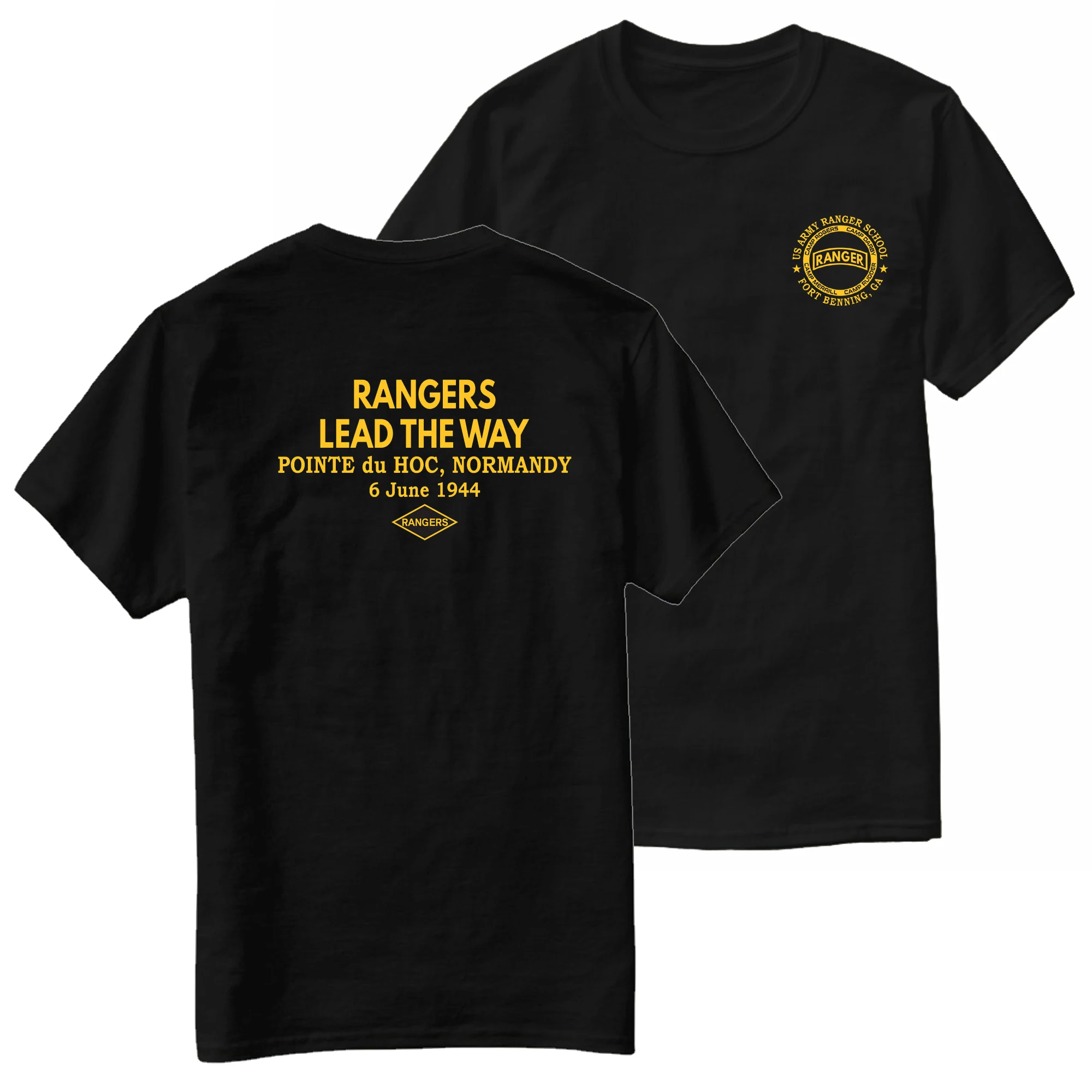 US Army Ranger School T-Shirt 100% Cotton O-Neck Short Sleeve Summer Casual Mens T-shirt Size S-3XL