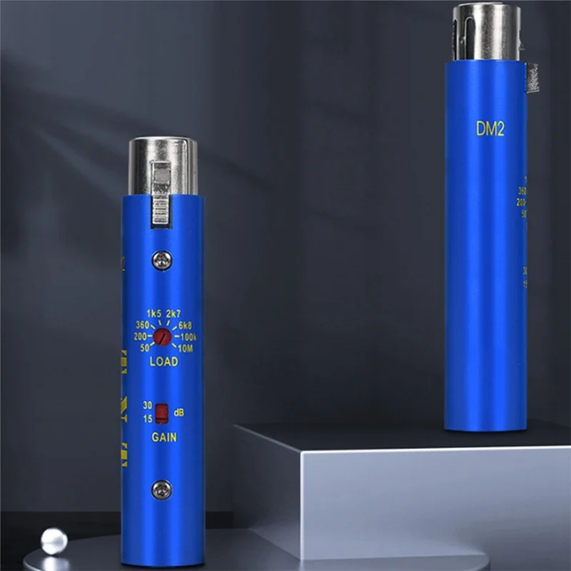 AA84 Pezzi di ricambio di ricambio per preamplificatore microfonico in linea attivo DM2 Dynamite + guadagno 30DB Forte anti-interferenza per DM2 TT Mic Pre