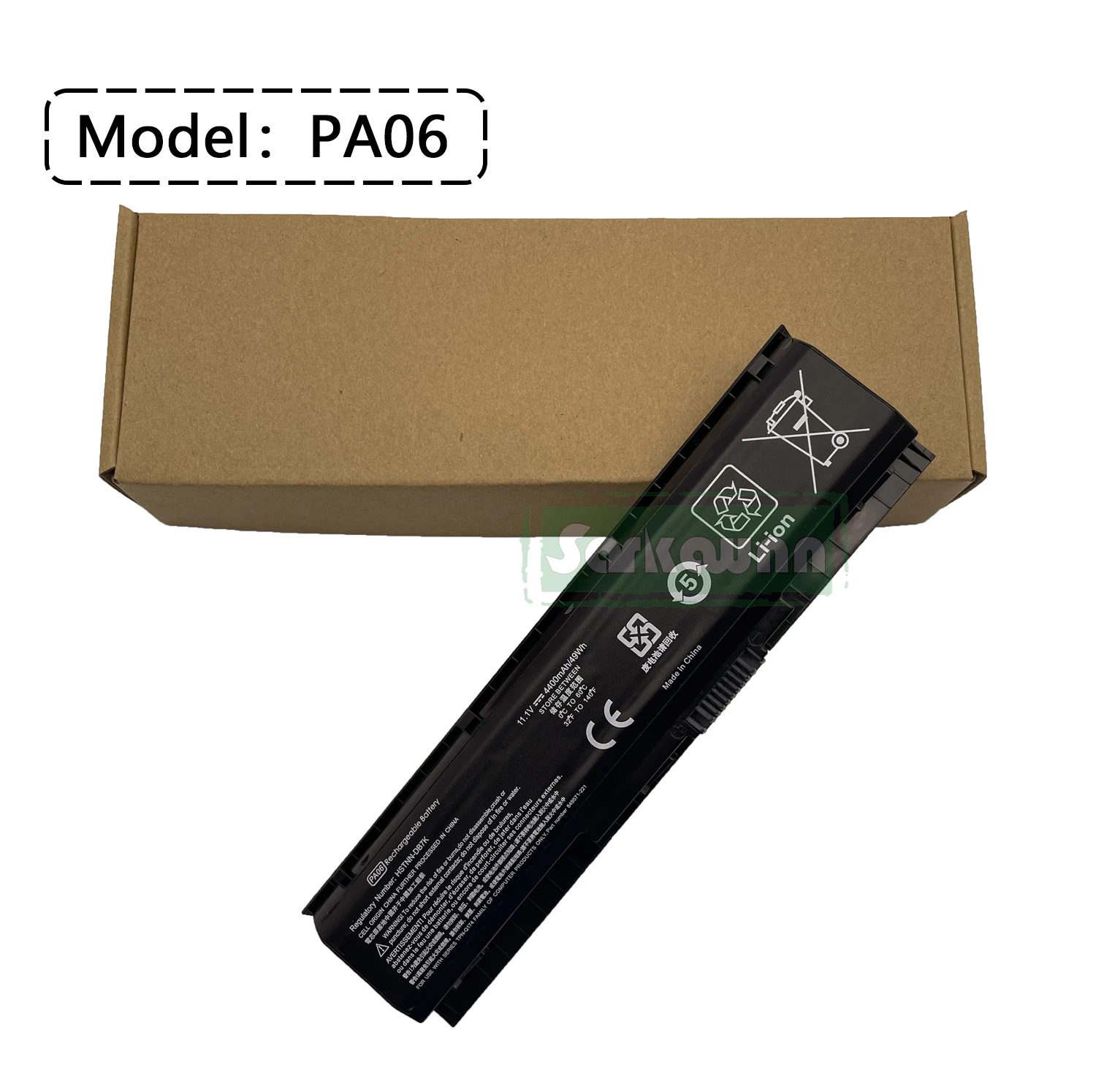 SARKAWNN 6 PA06 CÉLULAS Bateria Do Portátil Para HP Presságio 17-w 17-ab 17-w010ng17-w012ng 17-w013ng 17-w031ng7-ab002ng 17-ab003ng 17-ab004ng