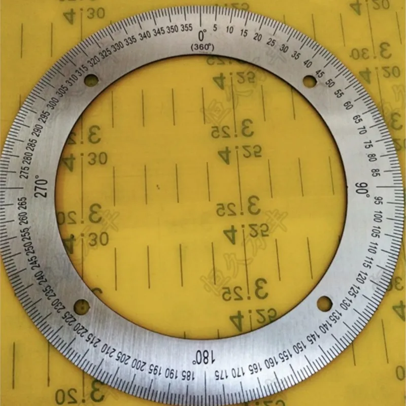 

1pcs. outer diameter:130mm 360 degree dial Steel disc