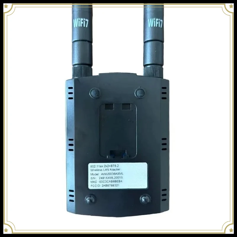 Wifi 6e Tri-band Wireless Card Wifi Adapter Supports Windows/kali Linux Systems Alfa Awus036axml