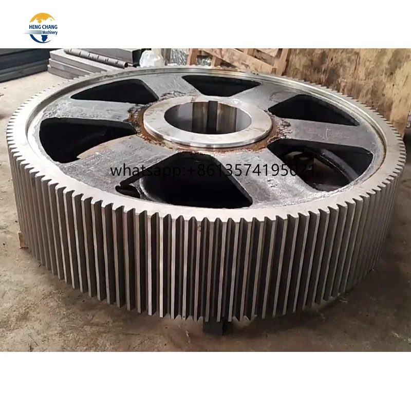 

Factory Nontandard Customized Casting Forging Gear Large Spur Gear Wheel High Quality and Fast Delivery