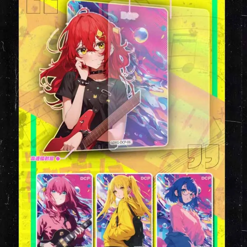 Wholesales Bocchi Rock Collection Cards Booster Box KLOCARD KESSOKUBANDO Rare Anime Girls Trading Cards