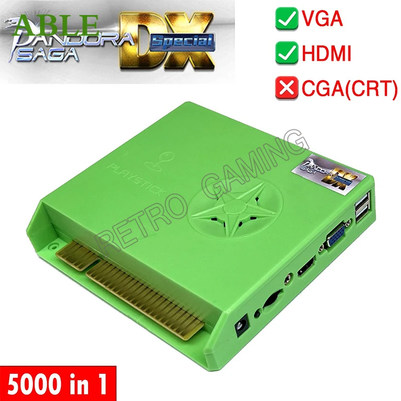 Arcade Pandora Saga DX CX 5000 in 1 scatola speciale Jamma Mainboard PCB Joystick Console di gioco Cabinet Machine HDMI VGA CRT