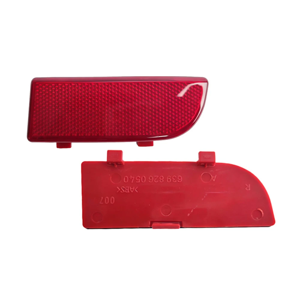 Car Rear Bumper Reflective Strips without Bulb for Mercedes-Benz Vito Viano W639 2003-2014 Warning Reflective Strip 6398260040