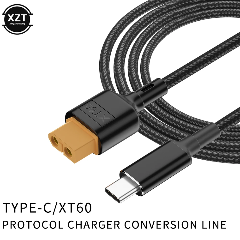 USB-C to XT60 Charging Cable for Toolkitrc SC100 Type-C to XT60 Cable For Toolkitrc M7 M6 M6D M8S 100W Fast Charging Power Line