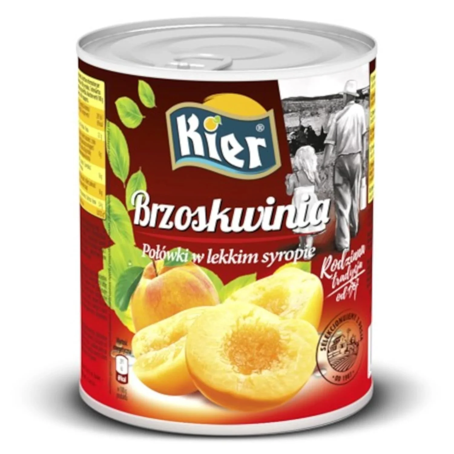 Brzoskwinia połówki w syropie 820g/480g