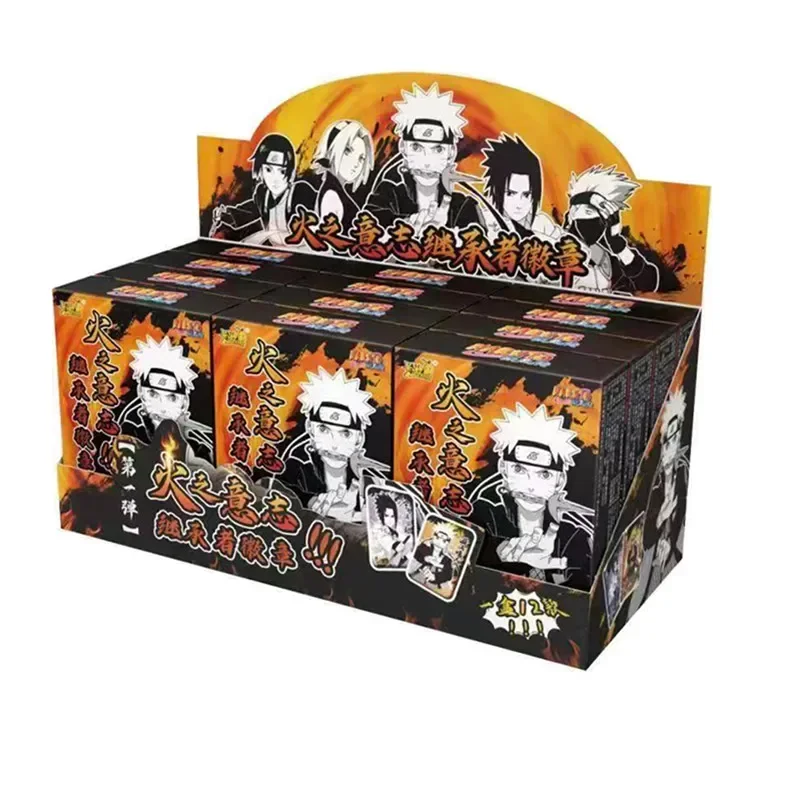 KAYOU 2023 New Naruto The Age of Ninjas Card Booster Pack Box Anime Figure Rare Collection Cards Flash Card Toy For Gift