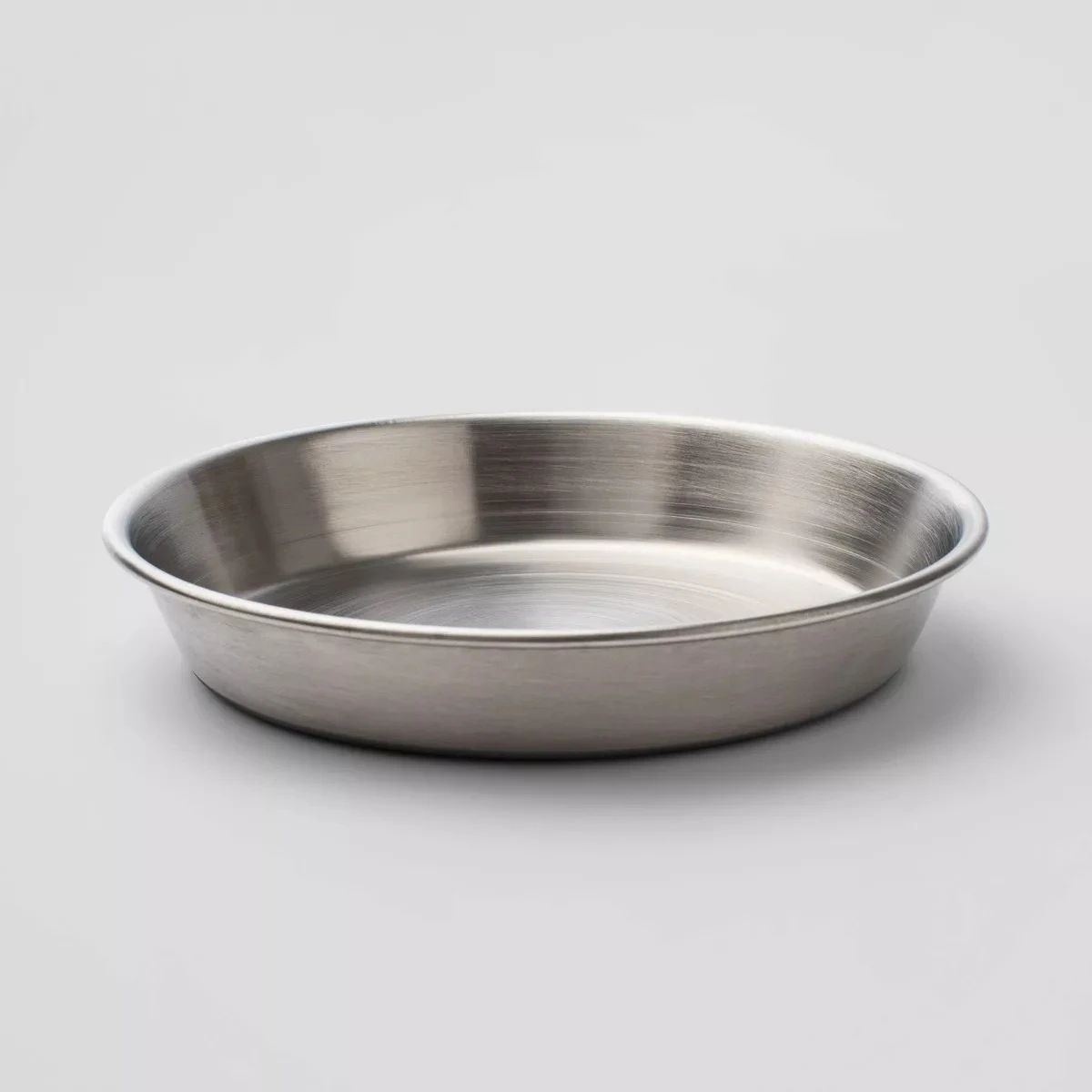 

Shallow Cat Bowl,Stainless Steel Cat Bowls for Indoor Cats,Non-Slip Cat Dishes,Food and Water Bowls for Kitten Small Dog Puppies