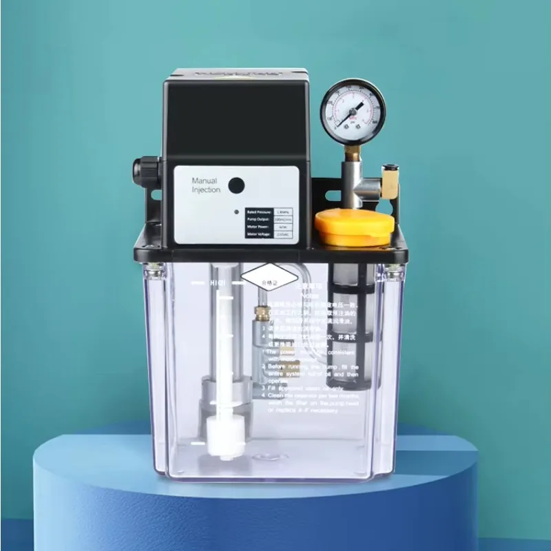 2026 Grease Pump   Lube Oil Central Automatic  Lubrication System Oil Pum Gear Electric Thin Oil Lubrication  for CNC Lathe Rout
