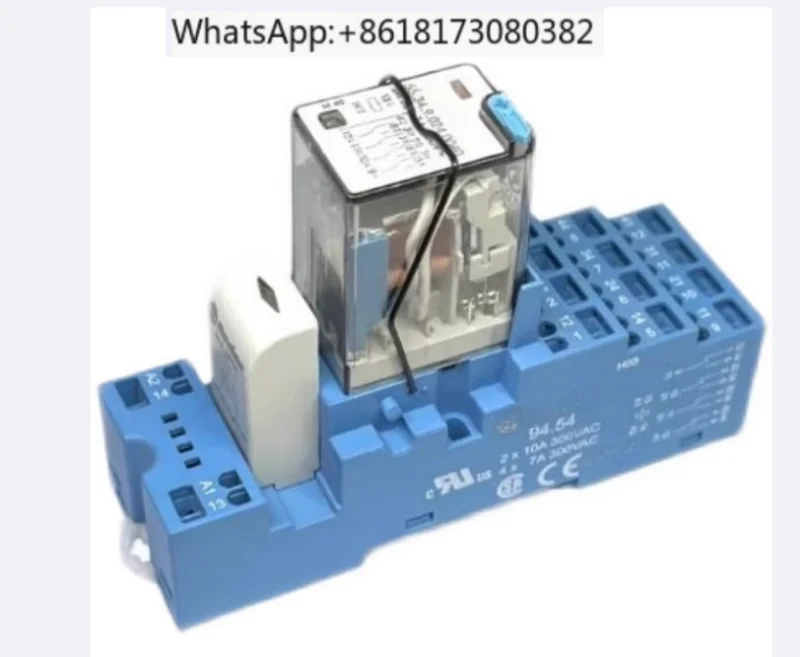 55.32.9.024.0090+94.54+99.02  Complete Relay Kit, With Socket and Indicator Light
