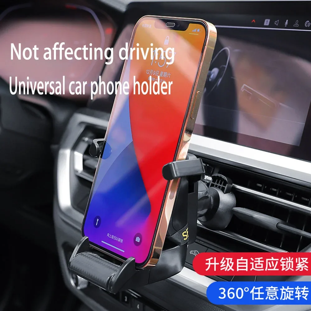 New Seat Car Phone Holder Inverted Hook Car Air Outlet Phone Navigation Universal Car Phone Holder