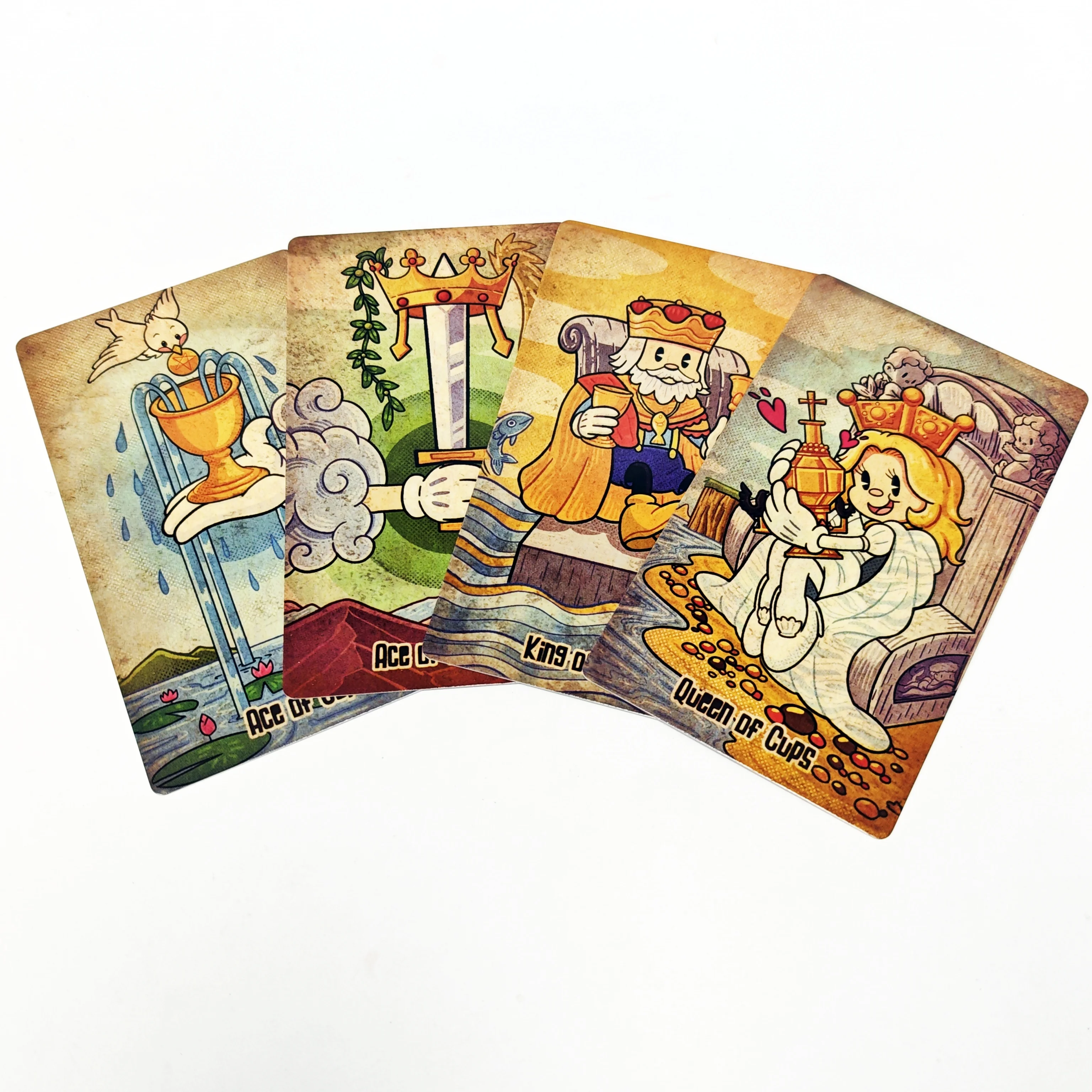 حار بيع جديد 12x7 سنتيمتر المدرسة القديمة بطاقات التارو 78 سطح السفينة أوراكل الترفيه بطاقة الترفيه الأسرة جمع العرافة مجلس لعبة #5