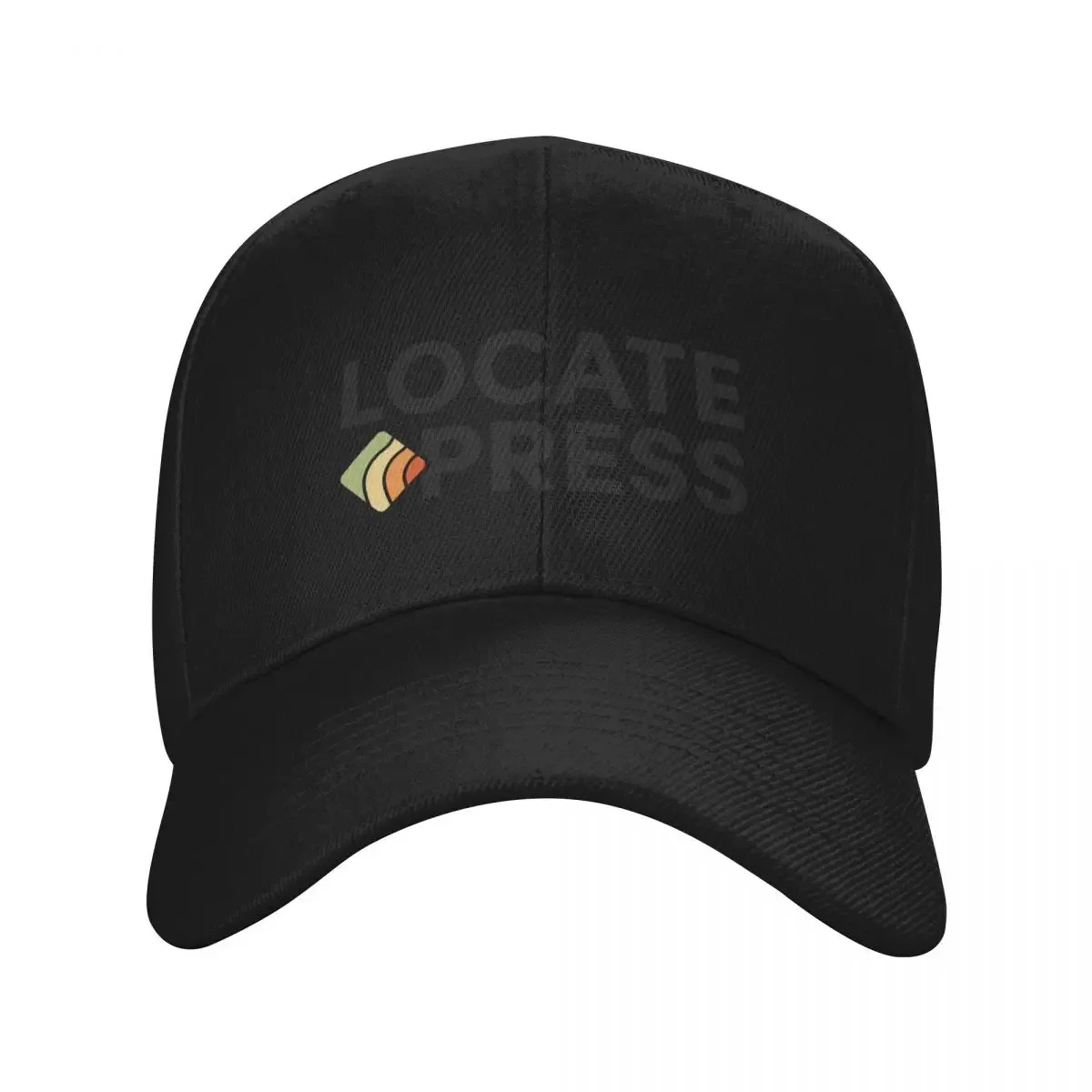 

New Logo for Locate Press Books Baseball Cap Anime Hat Big Size Hat hats for men Sun Hats For Women Men's
