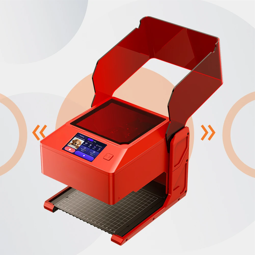 터치스크린과 보호 케이스가 있는 UMW 휴대용 지능형 레이저 조각기