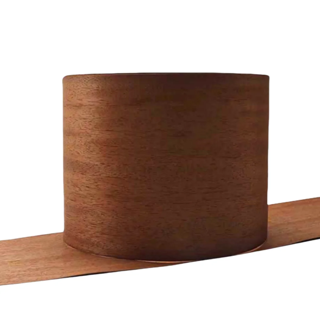 L:2.5m Width:180mm Thick:0.5mm Solid Merbau Wood Decorative Veneer DIY Furniture Home Speaker Wooden Door Floor Veneering
