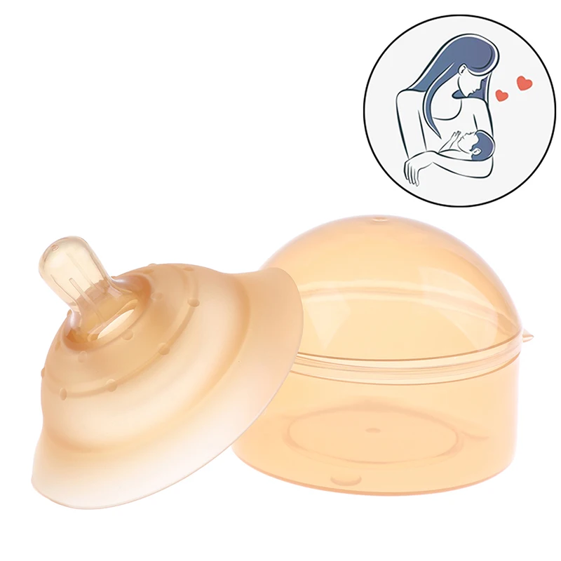 1PC Silicone Nipple Protectors Feeding Mothers Nipple Shields Protection Cover