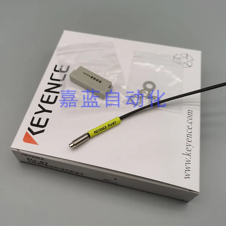 KEYENCE FU-67 L-Type M6 Diffuse Reflectance Fiber Optic Sensor in Stock Durable Quality Choice for Industrial Applications