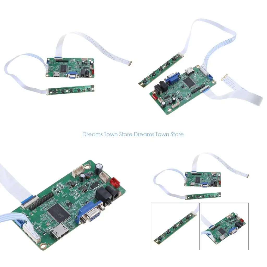 

HX6A Universal VGA VIDEO Lcd Controller Board Driver Module for 11.6" 13.3" 14" 15.6" 17.3" N116HSE