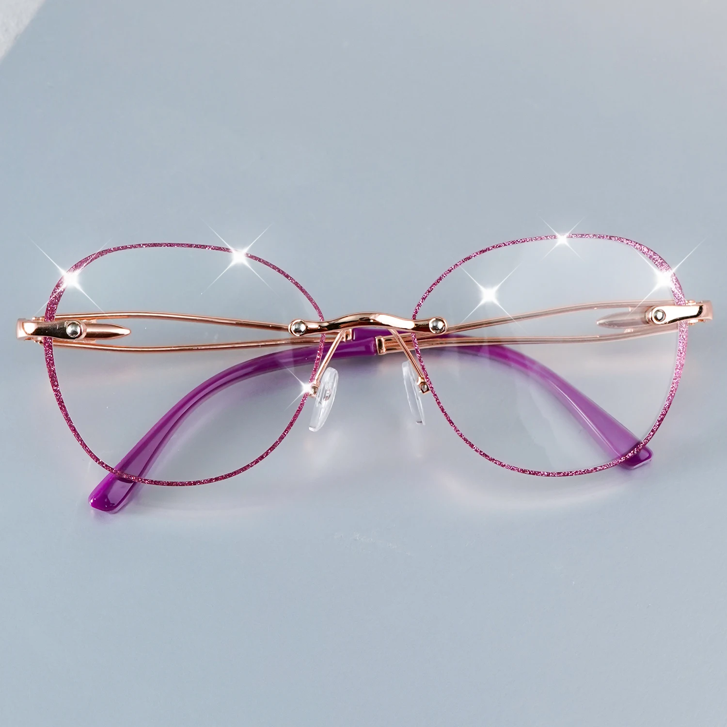 Ovale Retro-Lesebrille für Männer und Frauen – +1,00 bis +4,00 Vergrößerung, Büro- und Computergebrauch, trendige Lesebrille – Detail 8