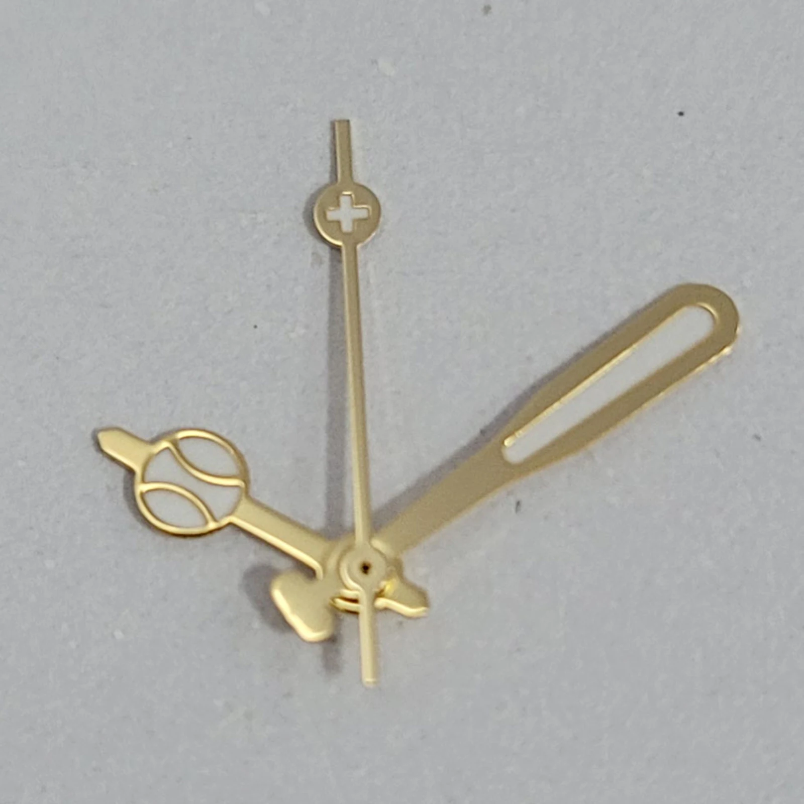 3pcs Green Luminous Watch Hands 8 x 12 x 12.5 MM Baseball Needle Watch Parts for NH35/ NH36/ 4r/ 7s Movement