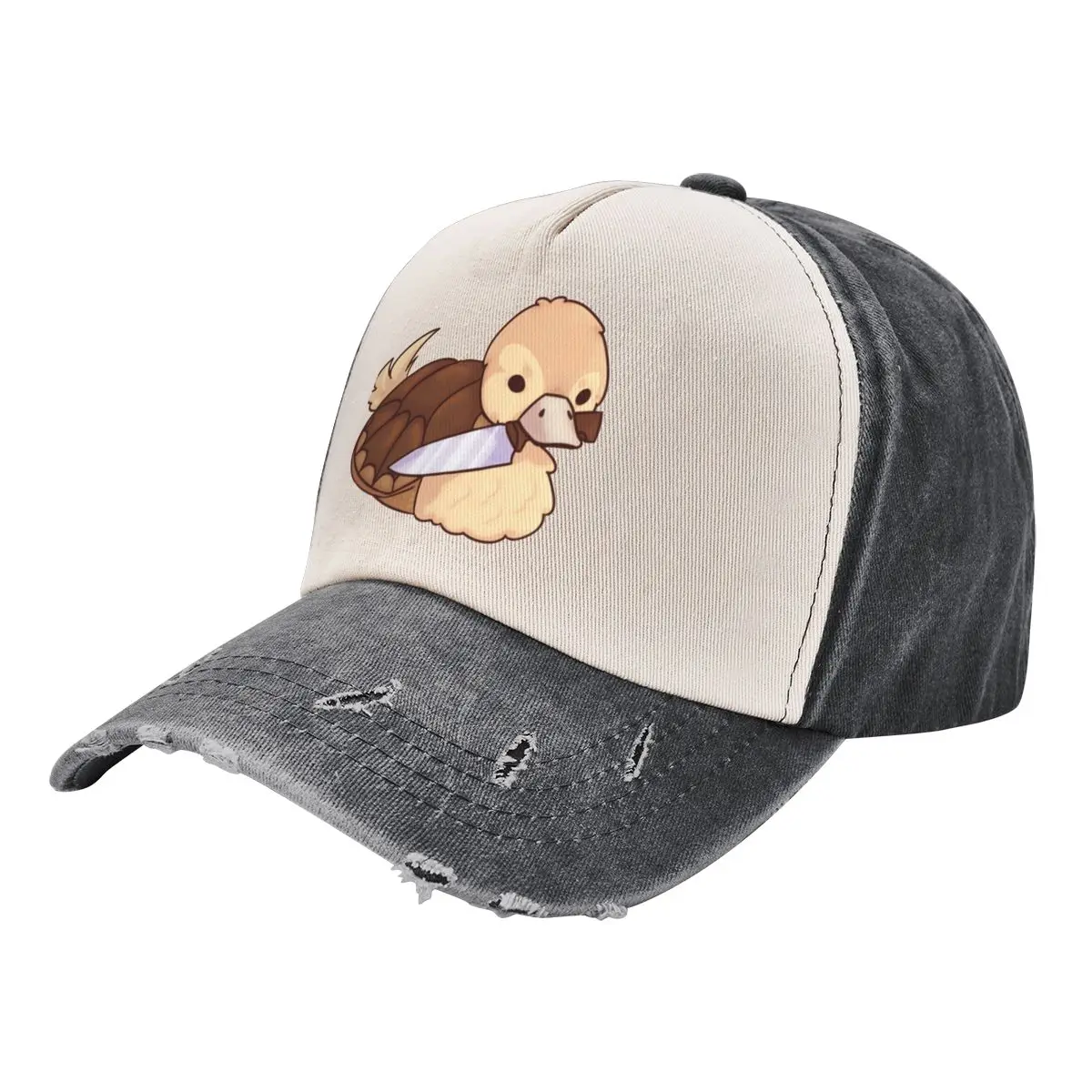 

ATLA Turtle Duck with Knife Baseball Cap Fashion Beach |-F-| Hood Big Size Hat Woman Hats Men's